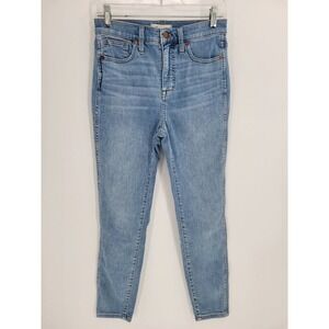 Madewell Jeans Womens 10" High-Rise Skinny‎ Crop Horne Wash Size 26
